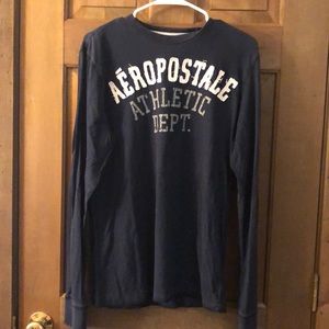 Aeropostale long sleeve T-shirt. Blue.  Men’s medium